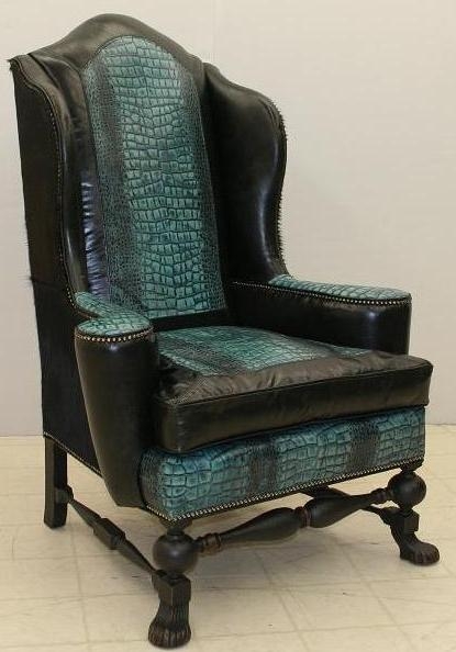 Decorative Accessories Blue Lagoon predator chair, fine home furnishings
