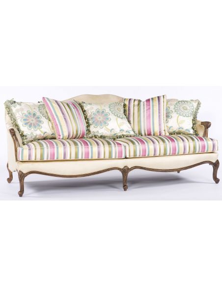 Bold and Beautiful French Style Sofa