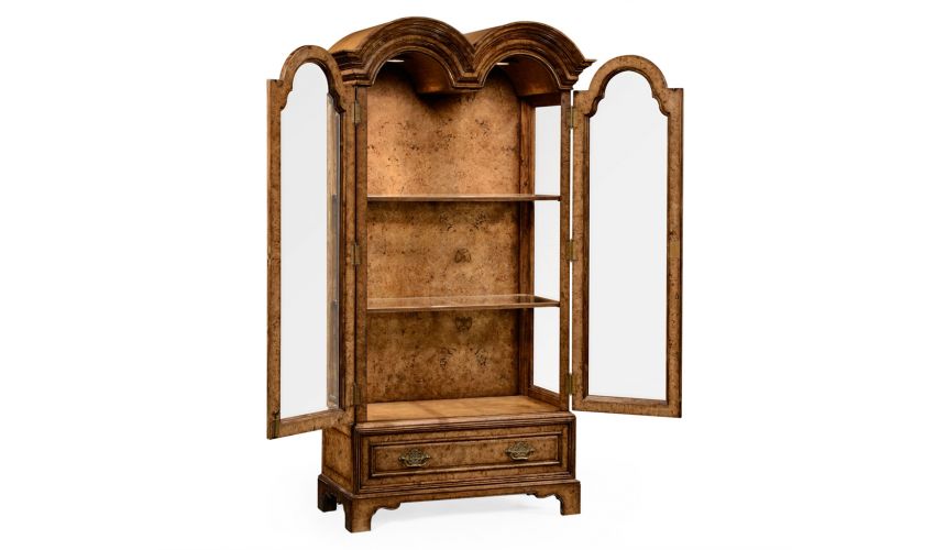 Breakfronts & China Cabinets Bookcase Display Cabinet. Luxury Furniture