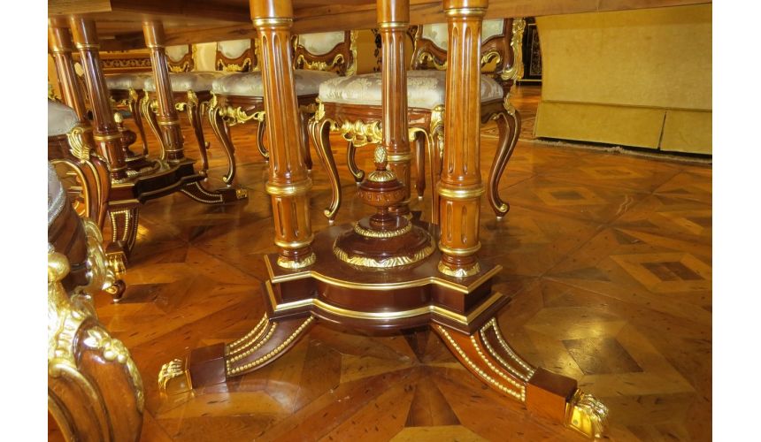 Dining Tables 10 Luxury dining furniture. Exquisite Boulle marquetry