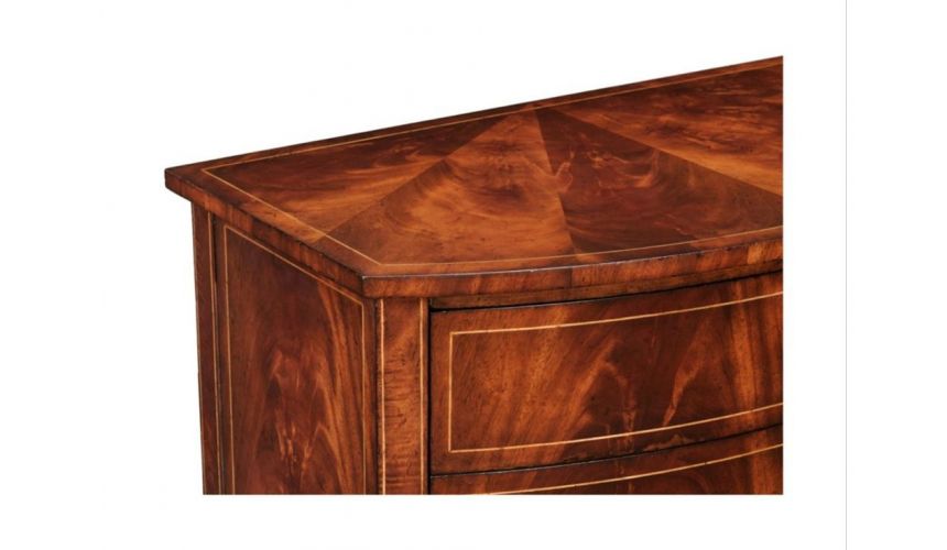 Bow Front Chest of Drawers