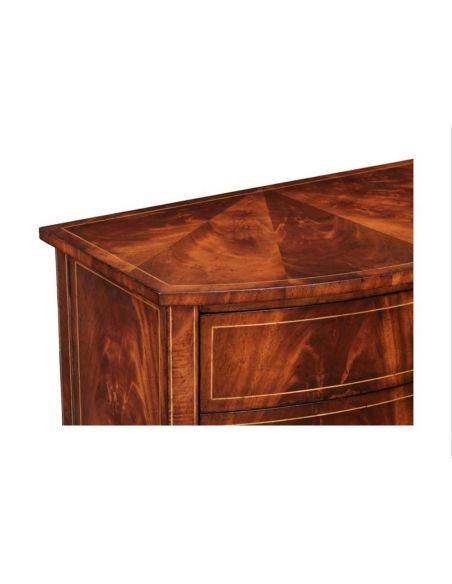 Bow Front Chest of Drawers