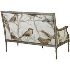 Luxury Leather & Upholstered Furniture Sparrows Natural Arm Chair 2