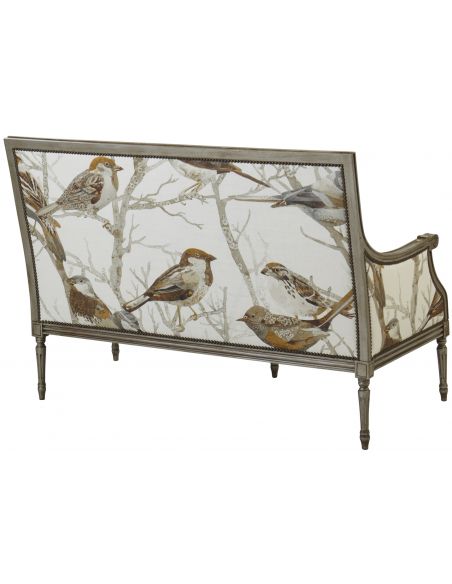Luxury Leather & Upholstered Furniture Sparrows Natural Arm Chair