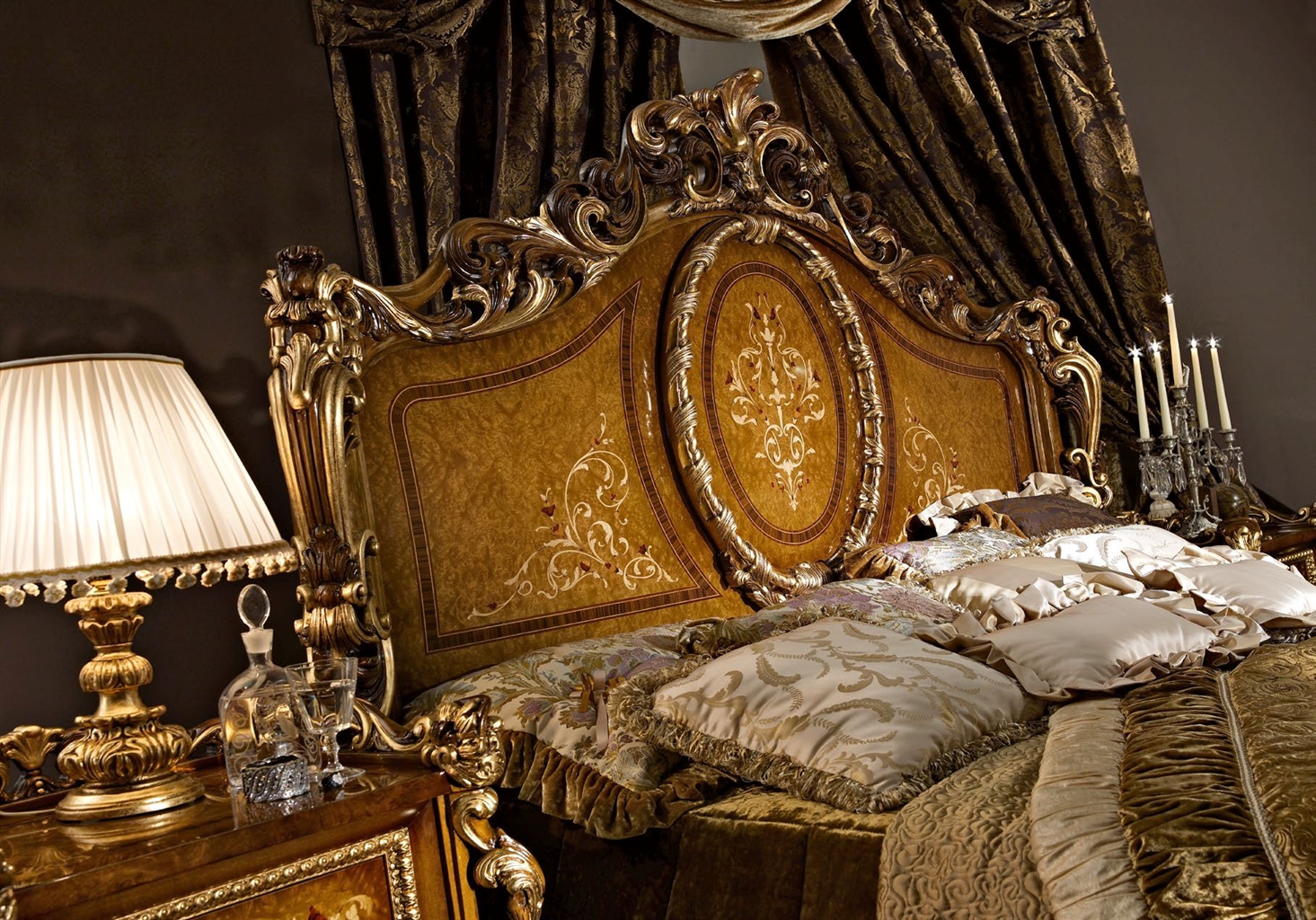 King Size Bed For Master Bedroom, Luxury King Bedroom Furniture