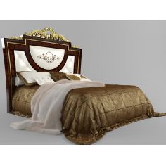 Queen and King Sized Beds Bed with Padded Headboard 2