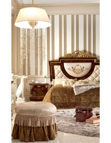 Queen and King Sized Beds Bed with Padded Headboard