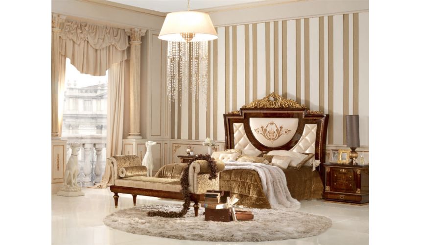 Queen and King Sized Beds Bed with Padded Headboard