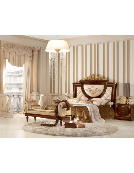 Queen and King Sized Beds Bed with Padded Headboard