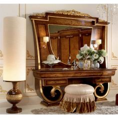 Furniture Masterpieces Complete Dressing Table with Curved Legs 2