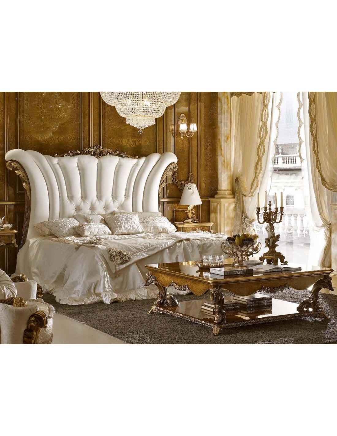 Stunning Amber Swirl Bedroom Furniture Set