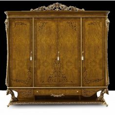 LUXURY BEDROOM FURNITURE King Size 4 Doors Wardrobe