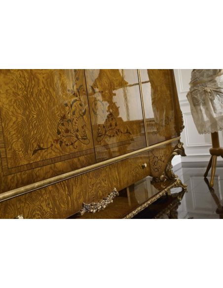 LUXURY BEDROOM FURNITURE King Size 4 Doors Wardrobe