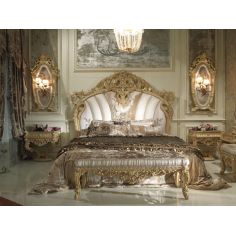 BEDS - Queen, King & California King Sizes Royal Curved Legged Bed
