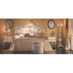 BEDS - Queen, King & California King Sizes Bed with Surround Noble White Upholstered Headboard 2