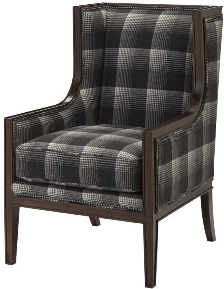 Aberdeen Flint Upholstered Arm Chair