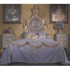 BEDS - Queen, King & California King Sizes Romantic Italian Style Bed with Surround