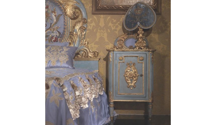 BEDS - Queen, King & California King Sizes Romantic Italian Style Bed with Surround