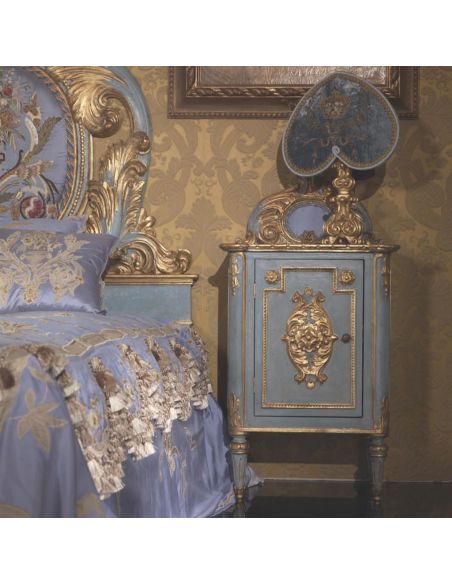 BEDS - Queen, King & California King Sizes Romantic Italian Style Bed with Surround