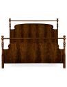 LUXURY BEDROOM FURNITURE Classic Mahogany Low Queen Bed