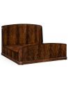LUXURY BEDROOM FURNITURE Old European Style Wingback Bed