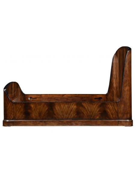 LUXURY BEDROOM FURNITURE Old European Style Wingback Bed
