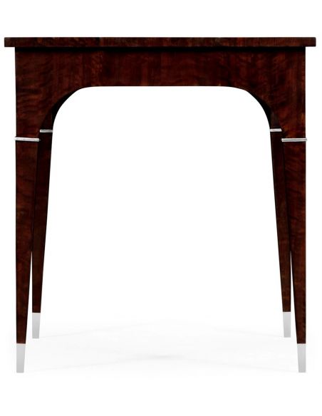 Square Ebonized Lamp Table