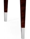 Square Ebonized Lamp Table