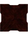 Square Ebonized Lamp Table