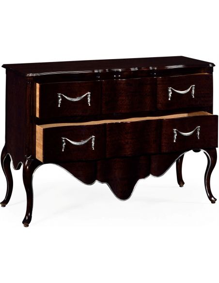 Black Eucalyptus Chest of 4 Drawers