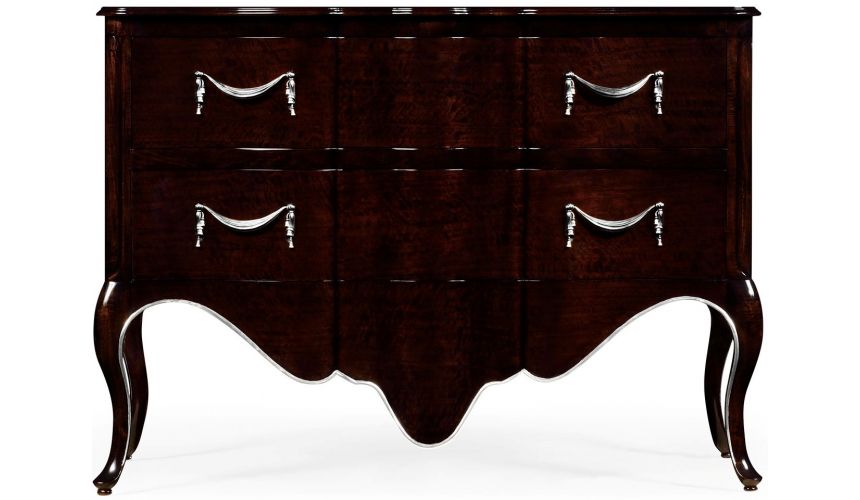 Black Eucalyptus Chest of 4 Drawers
