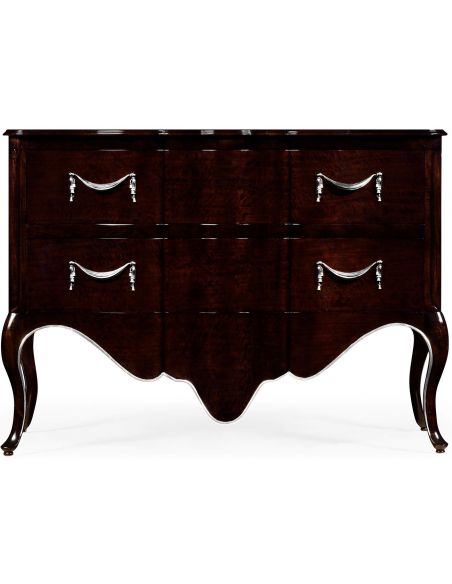 Black Eucalyptus Chest of 4 Drawers