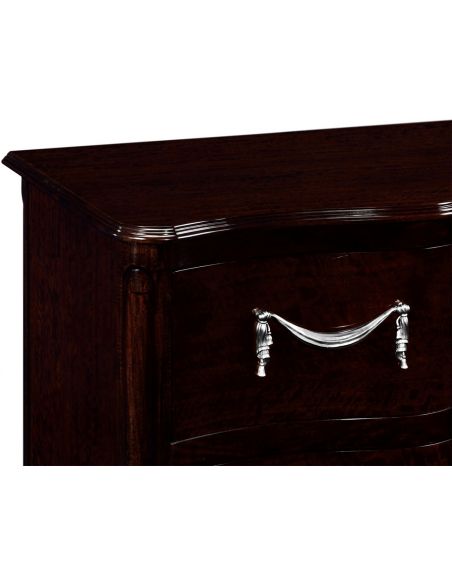 Black Eucalyptus Chest of 4 Drawers