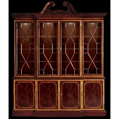 Breakfronts & China Cabinets Breakfront china cabinet. American made furniture and furnishings 2