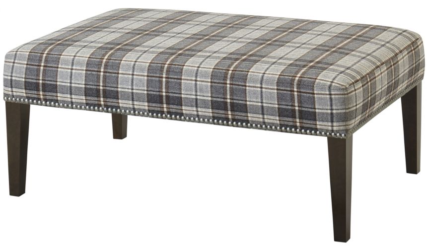 Luxury Leather & Upholstered Furniture Designer Ottoman Bench