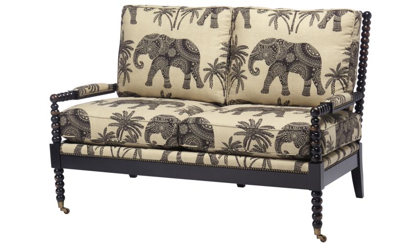 Luxury Leather & Upholstered Furniture Designer Settee
