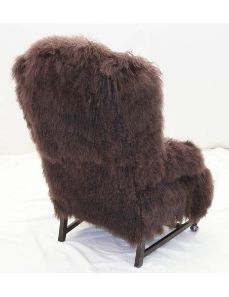 Cave man chair. Unique high style furniture.