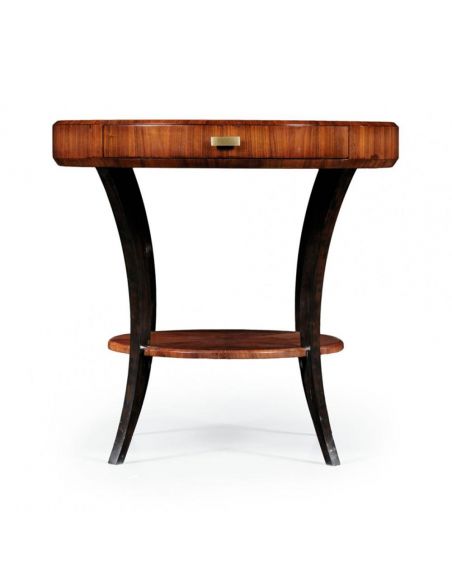 Foyer and Center Tables Luxury Furniture Foyer And Occasional Table In High Lustre