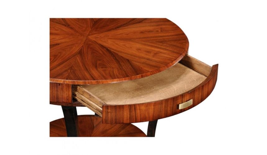 Foyer and Center Tables Luxury Furniture Foyer And Occasional Table In High Lustre