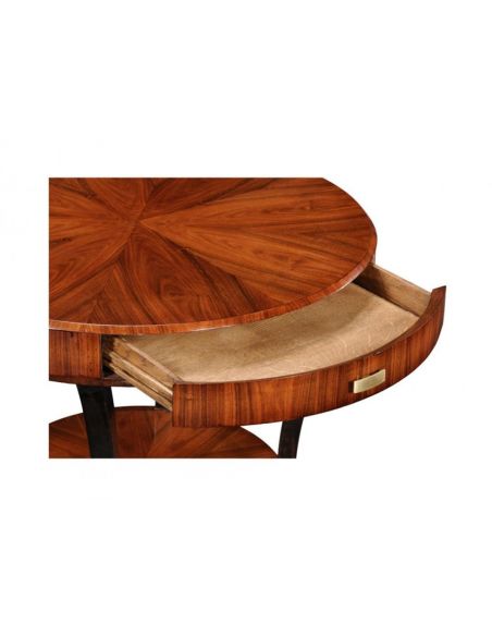 Foyer and Center Tables Luxury Furniture Foyer And Occasional Table In High Lustre