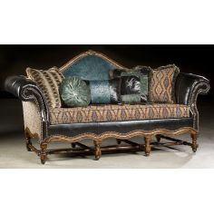 SETTEES, CHAISE, BENCHES Chaise Chair high style, leather, fabric 2