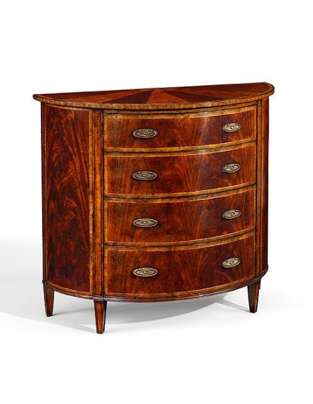 Chest Of Drawers Demilune Chest.