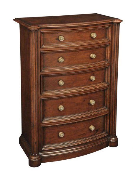 Chest of Drawers Fluted Columns