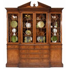 Breakfronts & China Cabinets George II style China Display Cabinet. 67