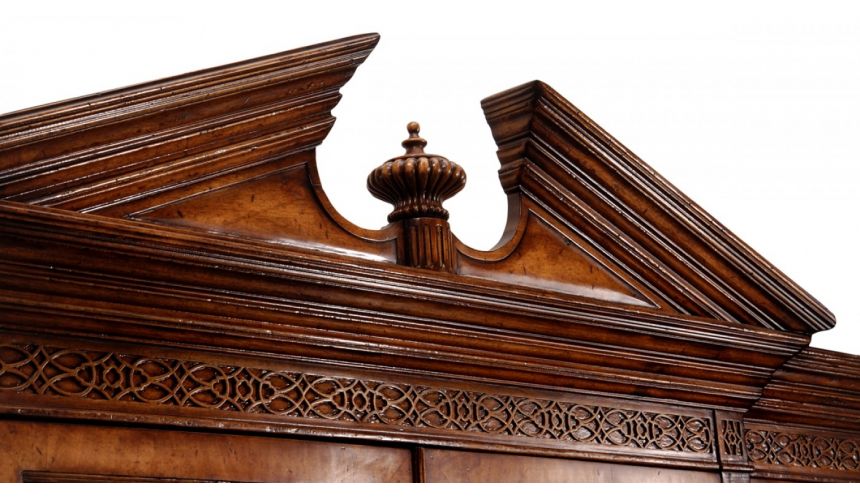 Breakfronts & China Cabinets George II style China Display Cabinet. 67