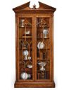 Breakfronts & China Cabinets Crossbanded China Display Cabinet. 76