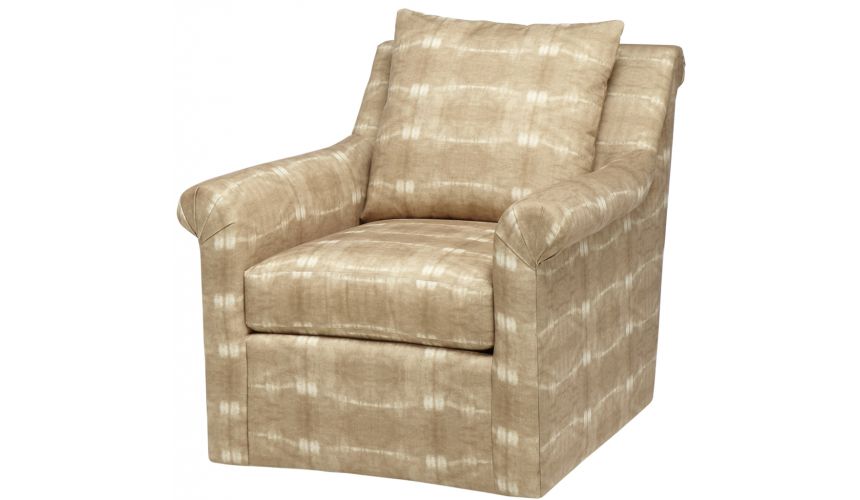 Luxury Leather & Upholstered Furniture Upholstered Club Chair