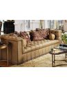 SOFA, COUCH & LOVESEAT Classy sofa, great colors, high quality, lost look from the past