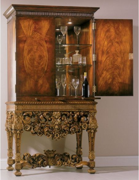 Cocktail cabinet, High end luxury furniture.