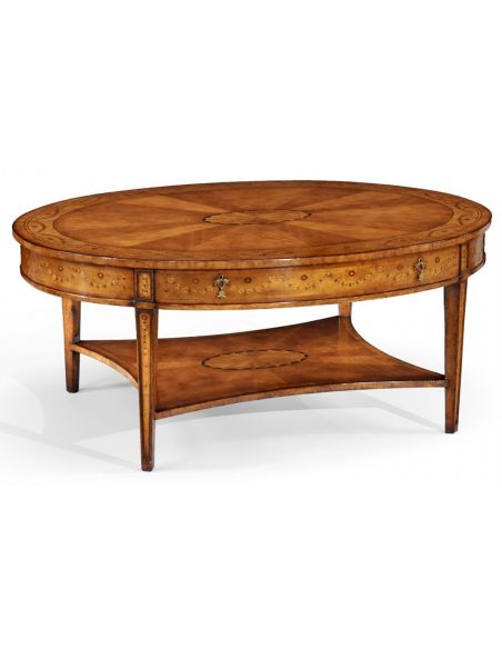 Coffee Tables High End Furniture. Oval  Coffee